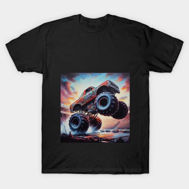 Monster Truck . T-Shirt by Canadaman99